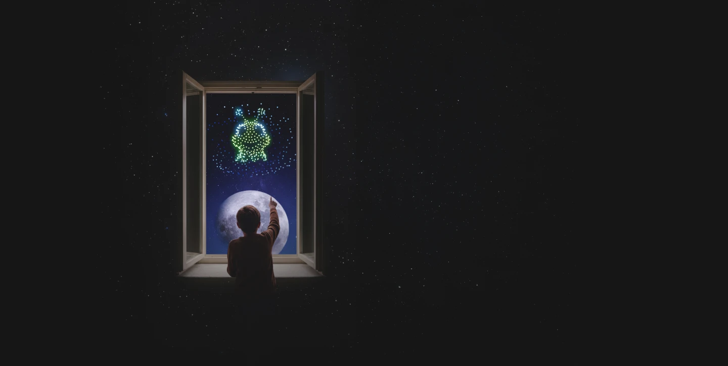 DroneArt Space Chase Logo