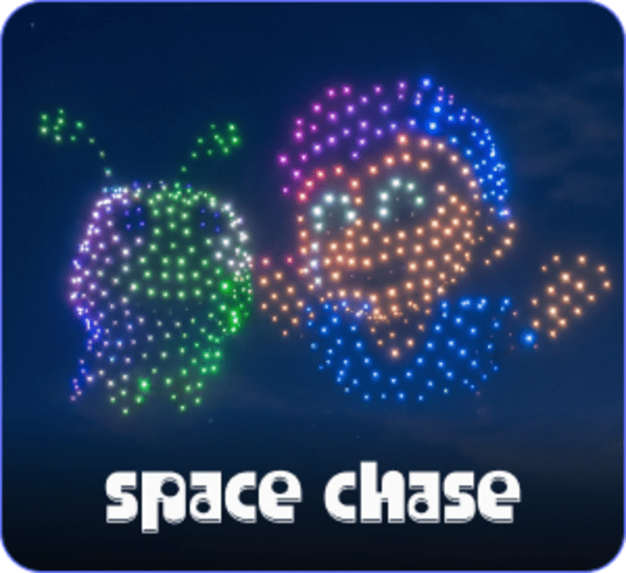 Droneart Space Chase