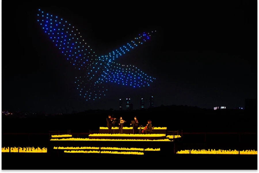 DroneArt Show City