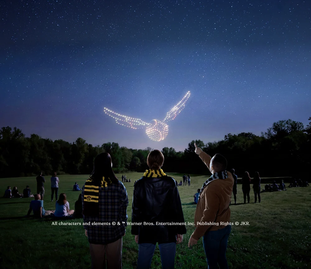DroneArt Show Harry Potter